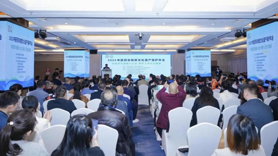 千年古方焕新颜，非遗智慧护健全——白云山南宫NG28造药“幼柴胡造剂步骤”闪灼2025中医药非遗年会
